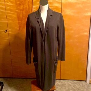 Duster long sweater olive Banana Republic